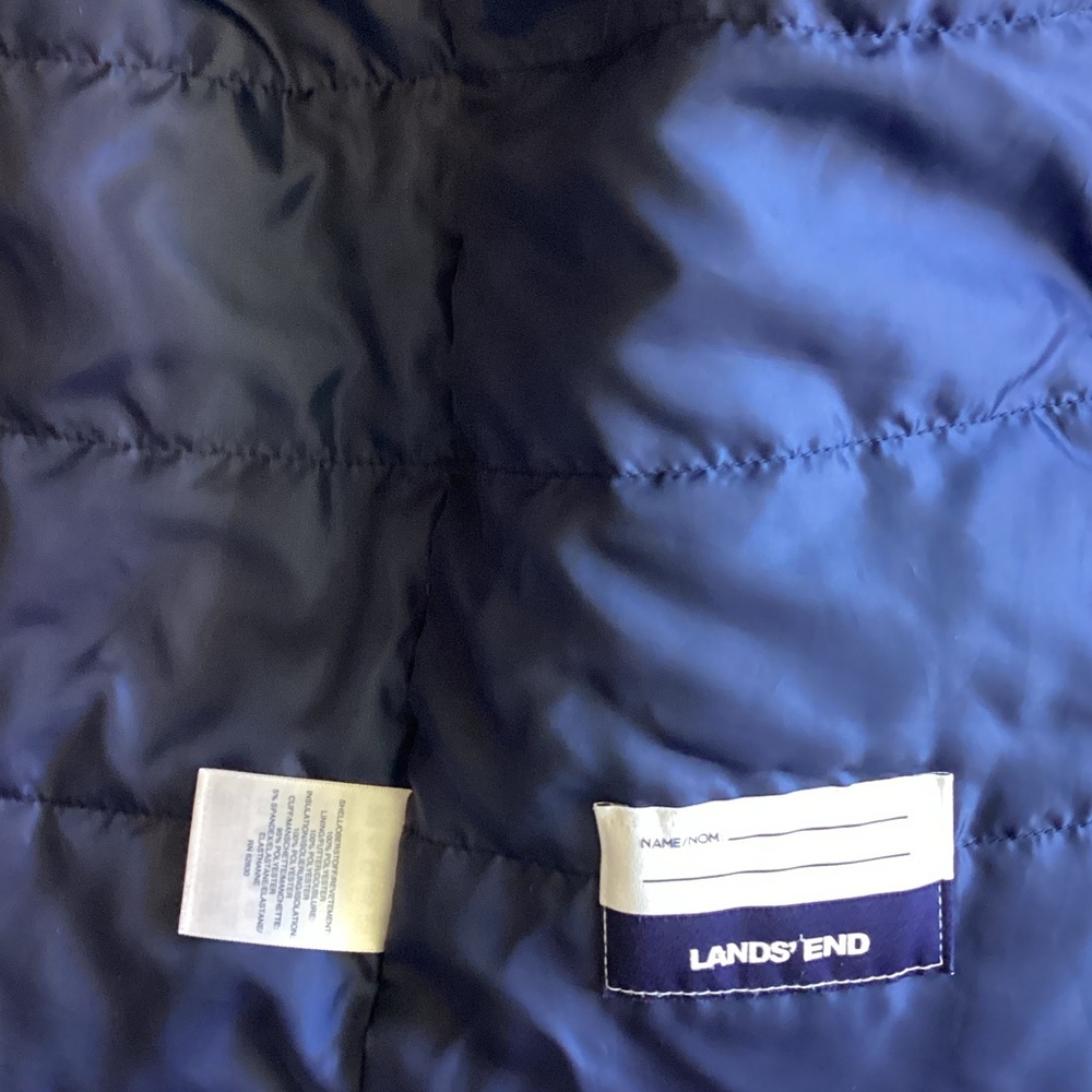 Lands' End Multicolor Kids Jacket, Size 8 - Picture 5 of 6